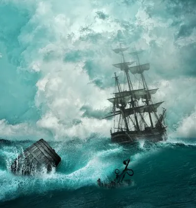 صورة توضيحية للسفينة خالية من حقوق الملكية